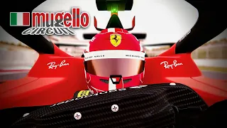 Driving around Mugello in a Ferrari F1 Car