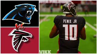 Panthers vs Falcons Simulation (Madden 25 Rosters)