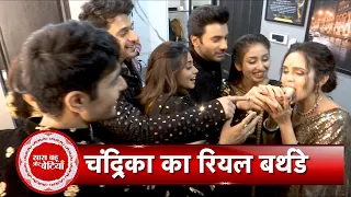 Parineetii Fame Actress Mansi Jain aka Chandrika Celebrates Her Birthday On The Set | SBB