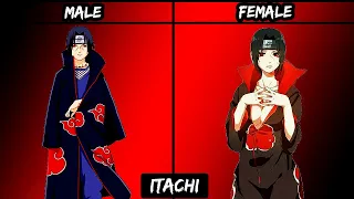 Naruto Characters Gender Swap / part 1