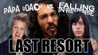 What did Ronnie do to this song?! #reaction #lastresort #fallinginreverse #paparoach