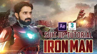 Iron Man Suit Up Tutorial | Element 3D | 3Ds Max Tutorial