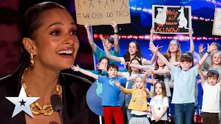 Unforgettable Audition: Singing kids prove to the WORLD they are our FUTURE! | Britain’s Got Talent