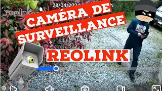 Caméra de surveillance REOLINK Argus track, solaire , double objectif et suivi de personnes TEST !