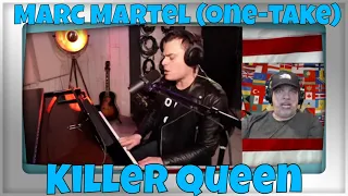 Killer Queen - Marc Martel (one-take) - REACTION - Walk in the park for him!