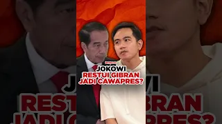 Jokowi Restui Gibran Jadi Cawapres? #shorts