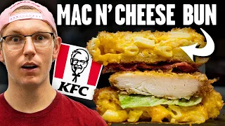 Recreating KFC’s Mac and Cheese Sandwich (International Fast Food)