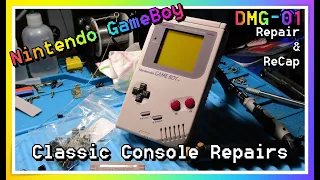 Nintendo GameBoy DMG-01 Repair and ReCap