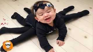 OMG! Funny Babies Get Into TROUBLE Anytime, Anywhere - Funny Baby Videos | Just Funniest