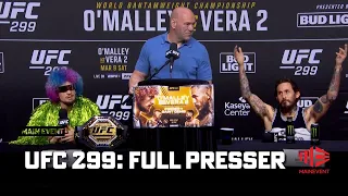 Suga Sean 😎 faces off against Chito Vera | Plus Aussie Jack 🦘 ready to rumble | Wild UFC 299 presser