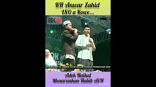 @bahagiatv KH Anwar Zahid... Cosplay suara Habib AEH bersama Adik Haikal