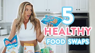 5 Healthy FOOD SWAPS to Lose Weight // Eat This Not That SNACKS