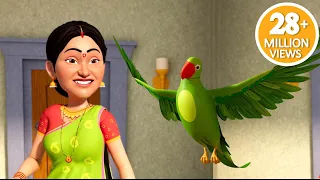 मैं तोता मैं तोता | Main Tota Main Toata Hare Rang | Hindi Nursery Balgeet | #tmkocrhymes #maintota