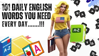 101 Daily English Words You Need Every Day, Practical Speaking Skills