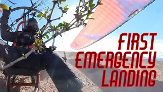 First Paramotor Emergency Landing // Engine Out