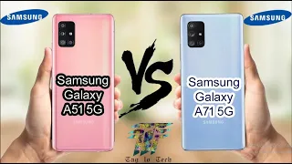 Samsung Galaxy A71 5G VS Samsung Galaxy A51 5G | Comparison | Specifications | Tech heaven