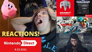 Nintendo Direct Sept  2021 REACTIONS! Alex Molina93
