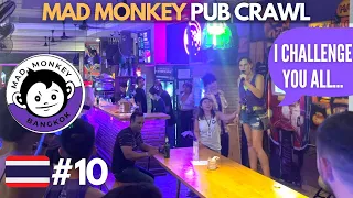 Best Pub Crawl | Free Shots at Mad Monkey Hostel in Bangkok