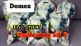 Domez Unboxing Disney's Lilo & Stitch Original Minis all 8