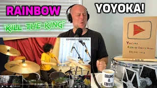 Drum Teacher Reacts: Rainbow - Kill the King / Drum Covered by YOYOKA