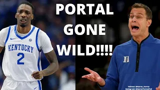 College Hoops TRANSFER PORTAL UPDATE: A SLEW OF BIG NAMES + FORMER FIVE STARS ENTER POST FINAL FOUR!