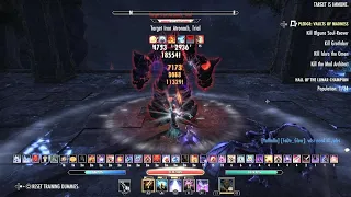 ESO - Scribes of Fate; Stamina Sorcerer 125.8K