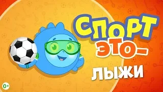 Мультфильм Лыжи и Сноуборд. Развивающий мультик для детей про спорт. Для мальчиков и девочек