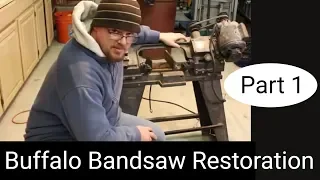 Buffalo Metal Cutting Band Saw Restoration   Part 1