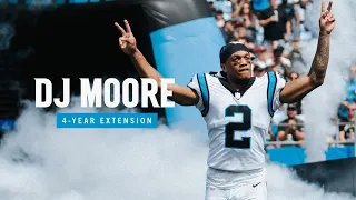 DJ Moore has been extended on a four-year deal