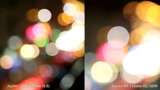 Сравнение Canon EF 135mm f2L vs Jupiter 37A (135mm f3.5) - тесты объективов от Olegasphoto