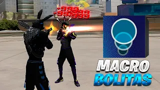 Probé La MACRO de BOLITAS AZULES mas Hacker de Free Fire😈 (ME BANEAN☠️ )