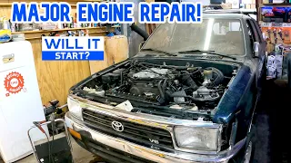 Toyota 4 Runner 3VZ-E: First Start After Major Engine Problems