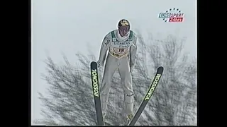 Skoki narciarskie 2002 - Eurosport (fragment)