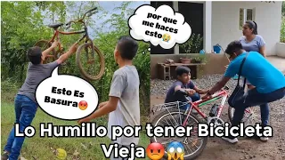 Este niño humilló a su Amigo por su bicicleta Vieja😡 pero mirén que le pasó al final, no Creerás😱