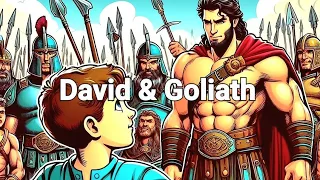 "David and Goliath" Tale of bravery and faith with our colorful and captivating animations