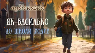 🎧АУДІОКАЗКА НА НІЧ - Як Василько до школи ходив