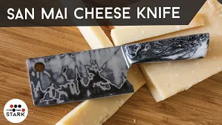 Making a Cheese Knife With San Mai Steel