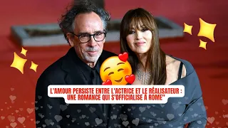 Monica Bellucci et Tim Burton : Une Première Apparition Éclatante à Rome