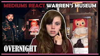 The Warrens Occult Museum - MEDIUMS React  | OVERNIGHT & RELEASING THE REAL ANNABELLE