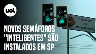 Semáforos 'inteligentes' começam a ser instalados na cidade de São Paulo; veja o que mudou