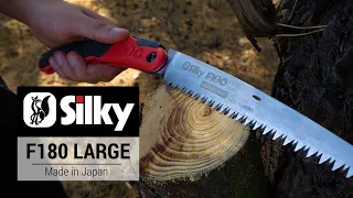 Japaneese folding saw review — Silky F180