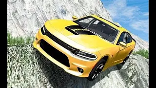 BeamNG Cliff Crashes #3