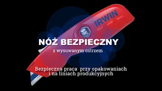 Bezpieczny nóż Irwin.