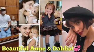 Dahlia Amelie HINDI NAGPAKABOG sa NEW HAIRCUT ni Anne Curtis DRESSING UP LIKE A DISNEY PRINCESS.Yay!