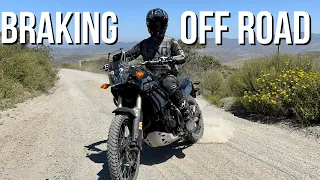 ADV Off Road Braking| ALWAYS Use Front and Rear Brake