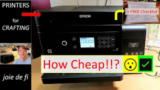 PRINTERS for Junk Journals ⭐ GUIDE for Beginners | What I Use and Why ✅