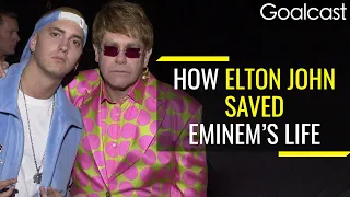 Inside Elton John and Eminem's Unlikely Friendship | Inspiring Life Stories | Goalcast