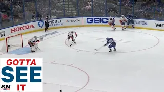 GOTTA SEE IT: Yanni Gourde Short-Handed Goal Gives Lightning Lead In Game 7