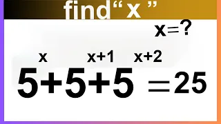 Nice Exponential Simplification Find the value of X