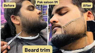 How To Shape Up Your Beard with Coloring Step Tutorial )GQ@paksalon